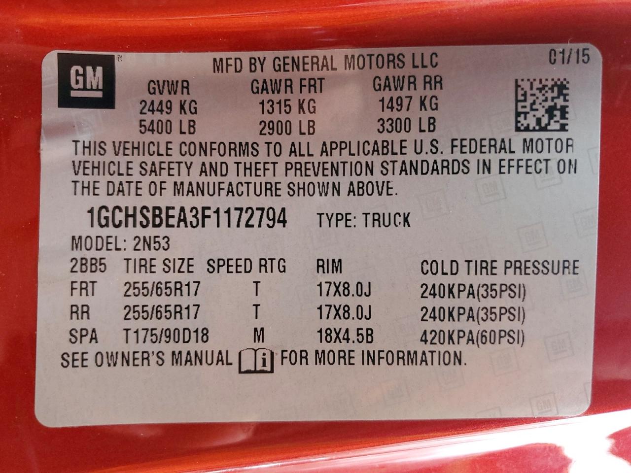Chevrolet Colorado Lt