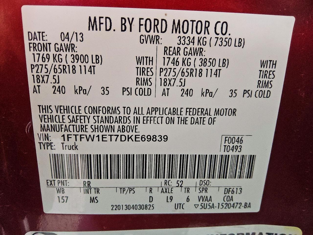 Ford F-150 Supercrew