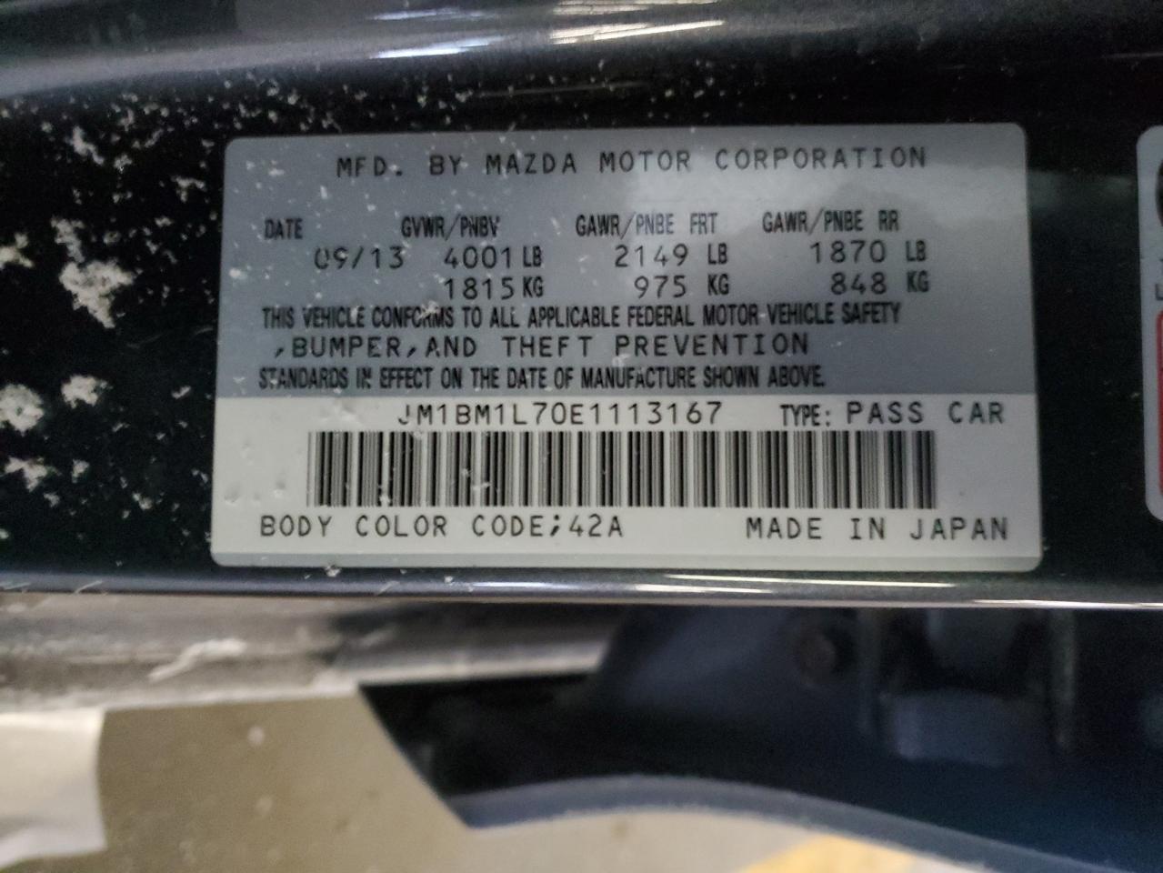 Mazda 3 Touring