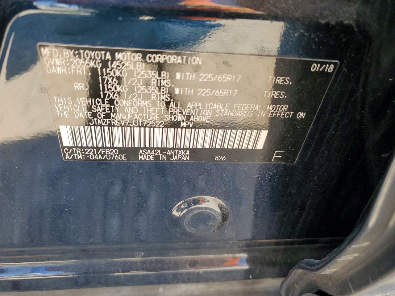 Toyota RAV4 Le