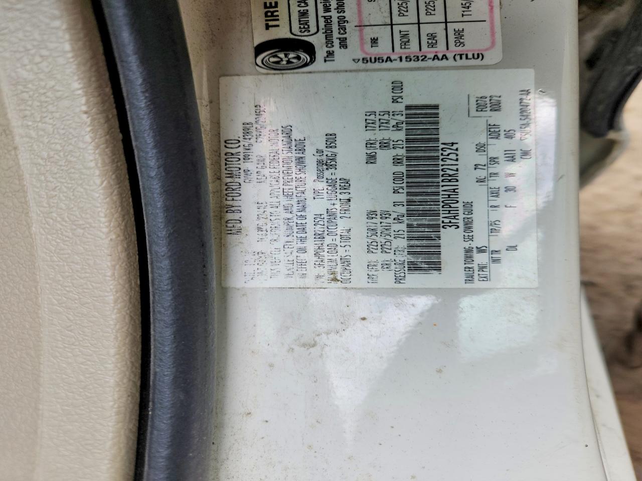 Ford Fusion Se