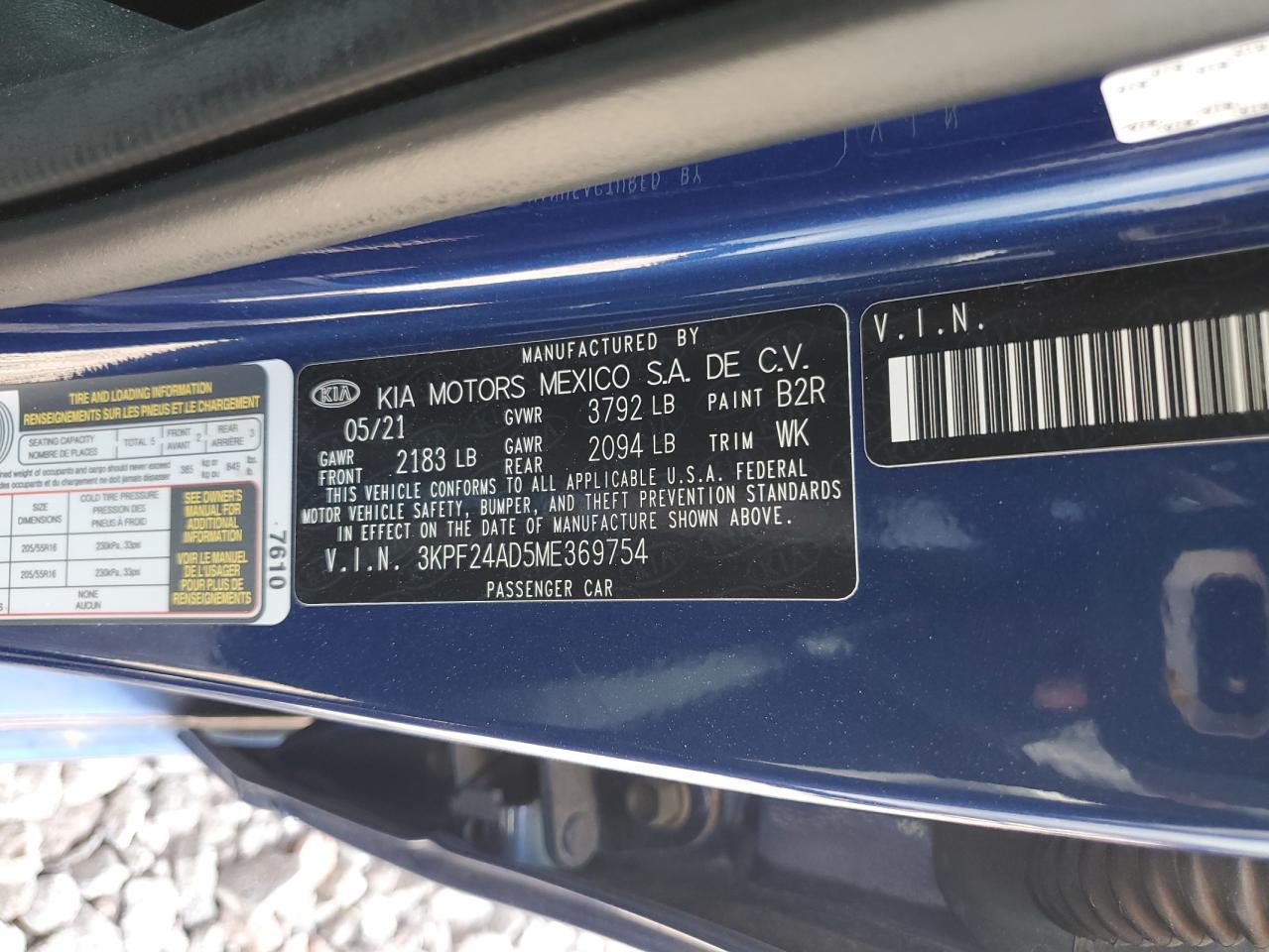 Kia Forte Fe