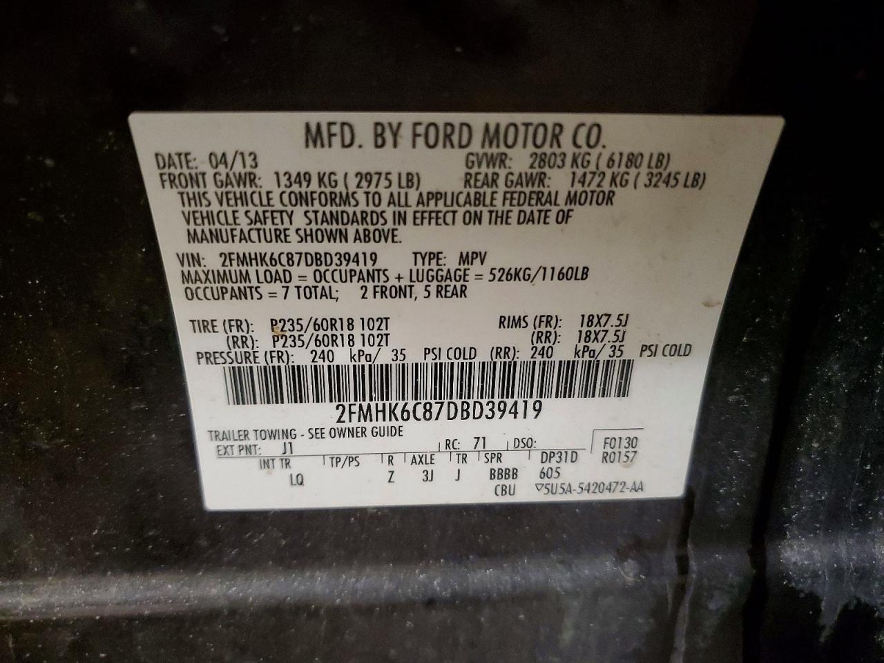 Ford Flex Sel
