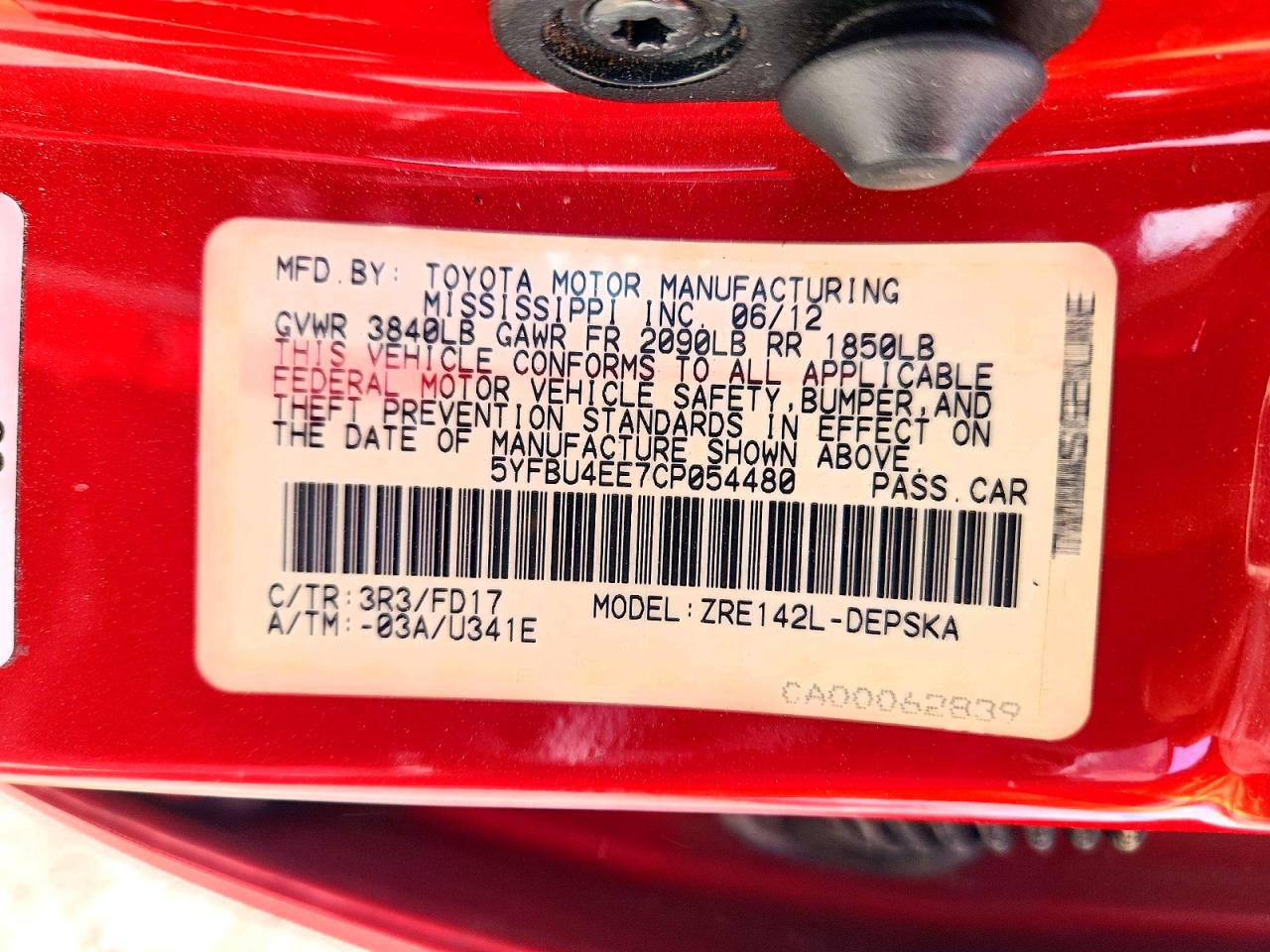 Toyota Corolla S