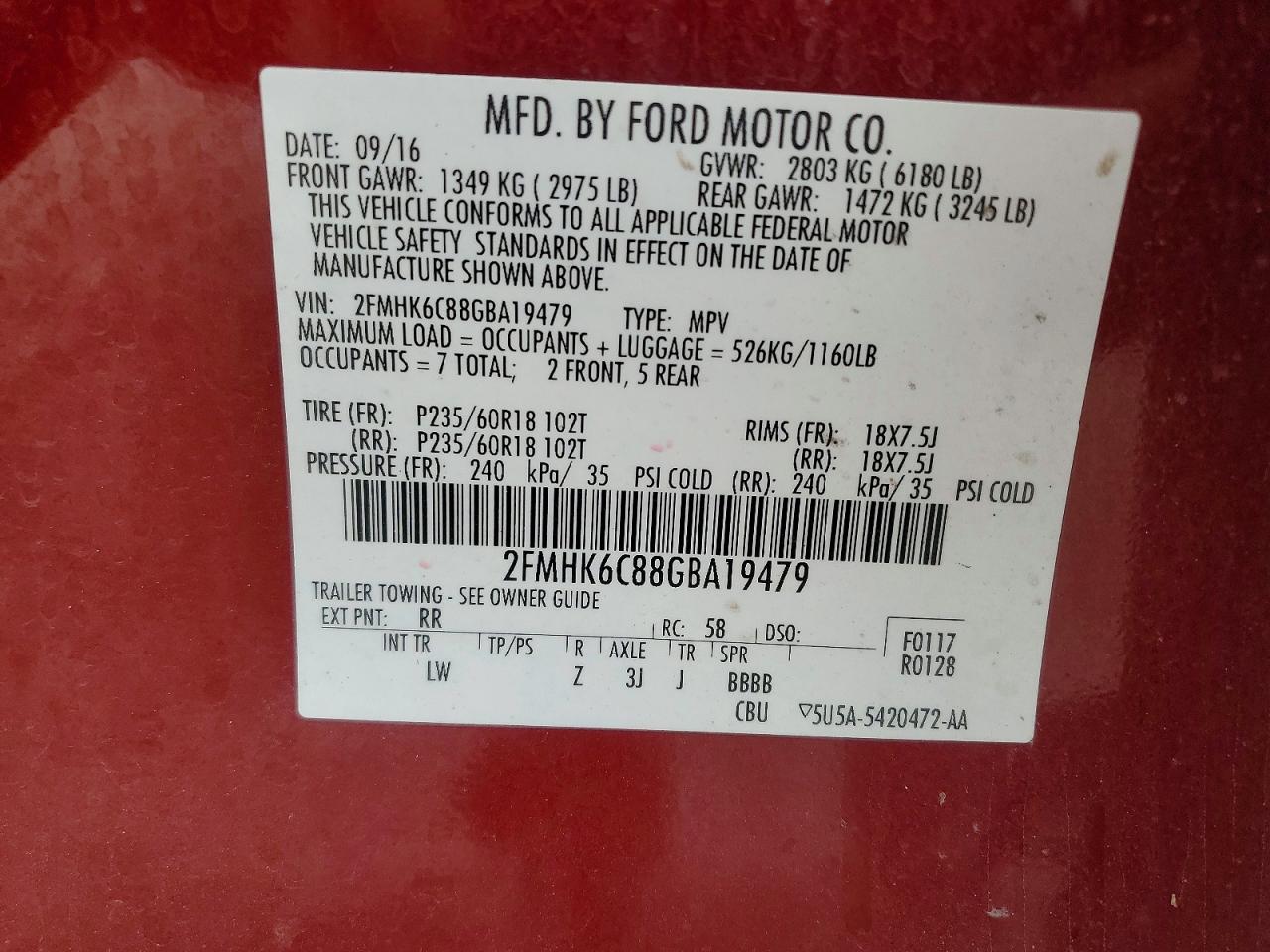 Ford Flex Sel