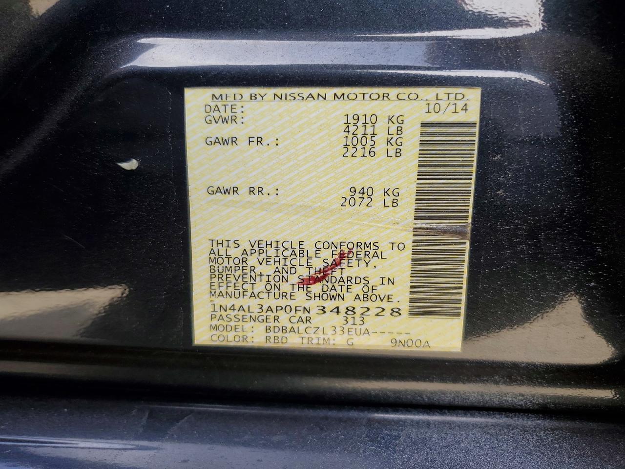 Nissan Altima 2.5
