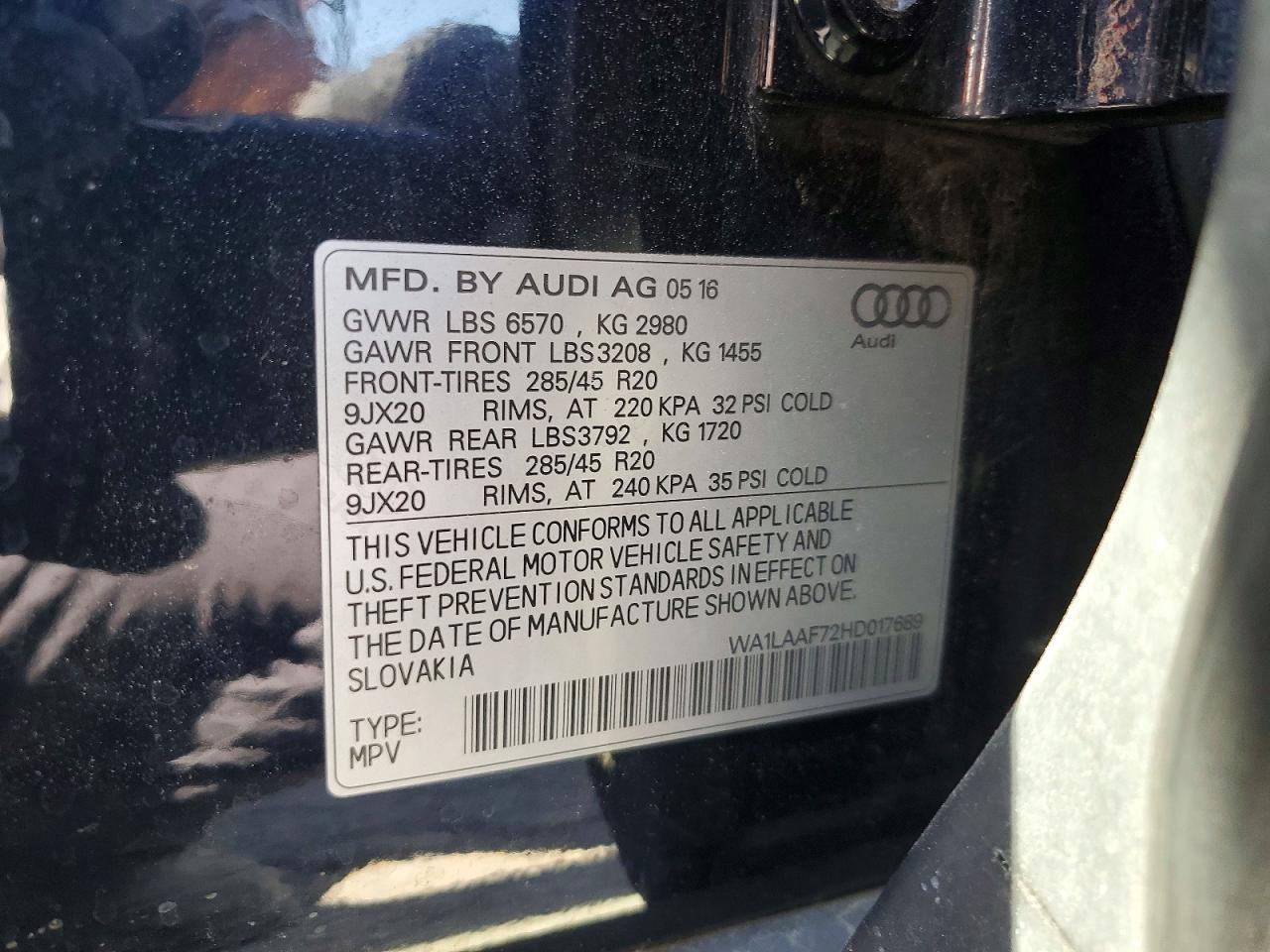 Audi Q7 Premium Plus