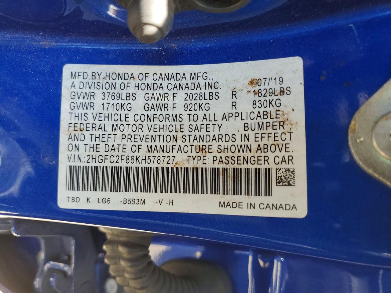 Honda Civic Sport