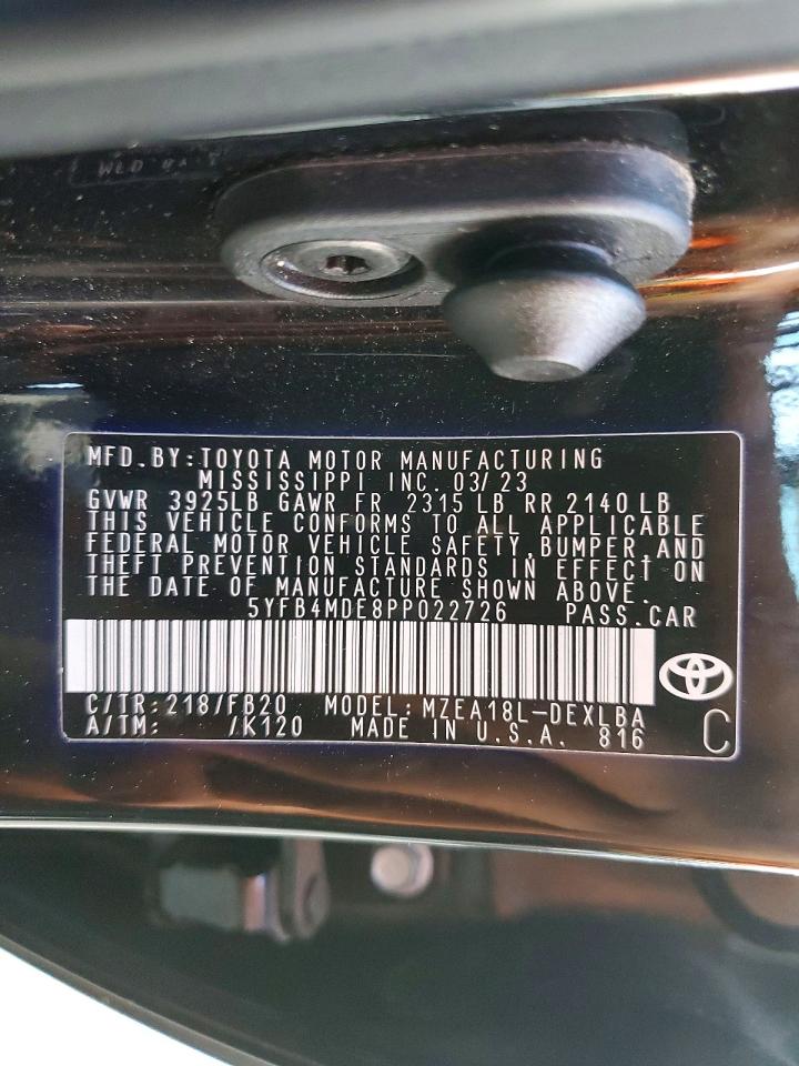 Toyota Corolla Le