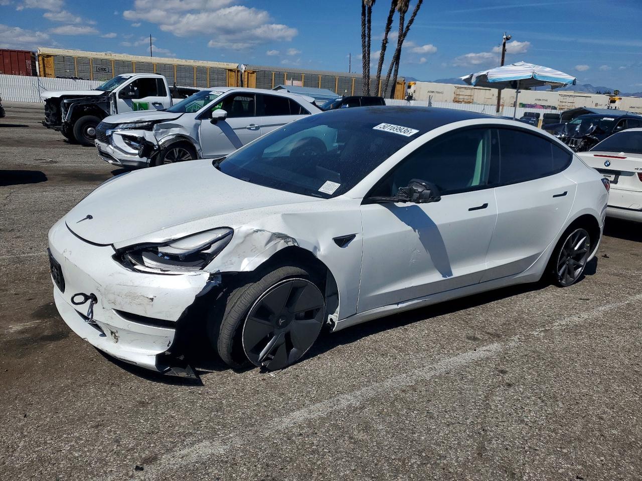 Salvage Tesla Model 3 Image