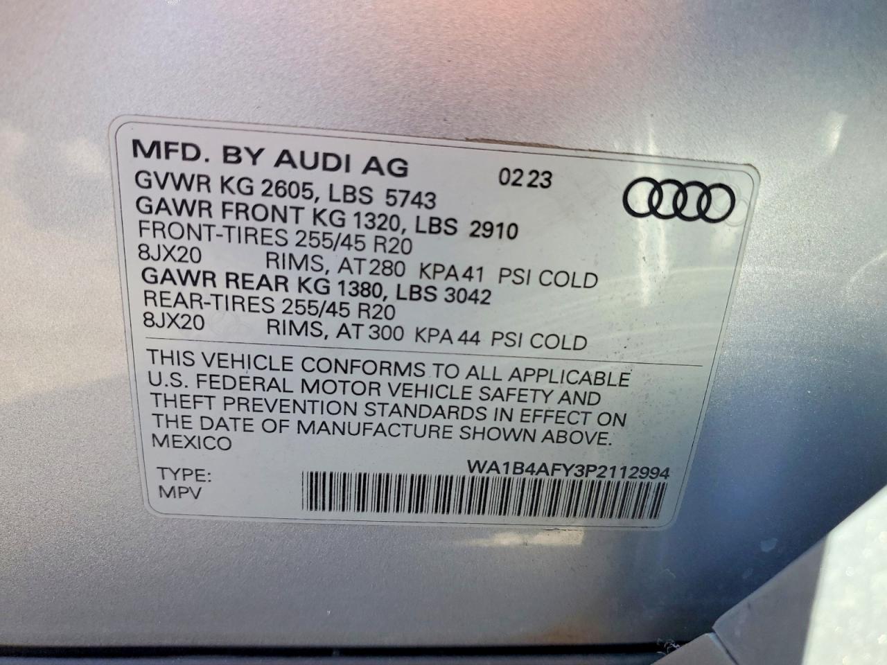 Audi Sq Premium Plus