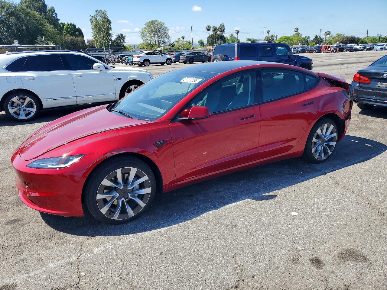 Salvage Tesla Model 3 Image
