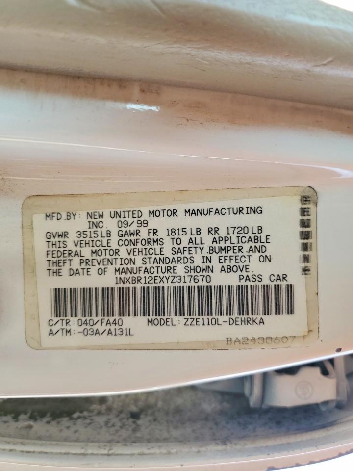 Toyota Corolla Ve