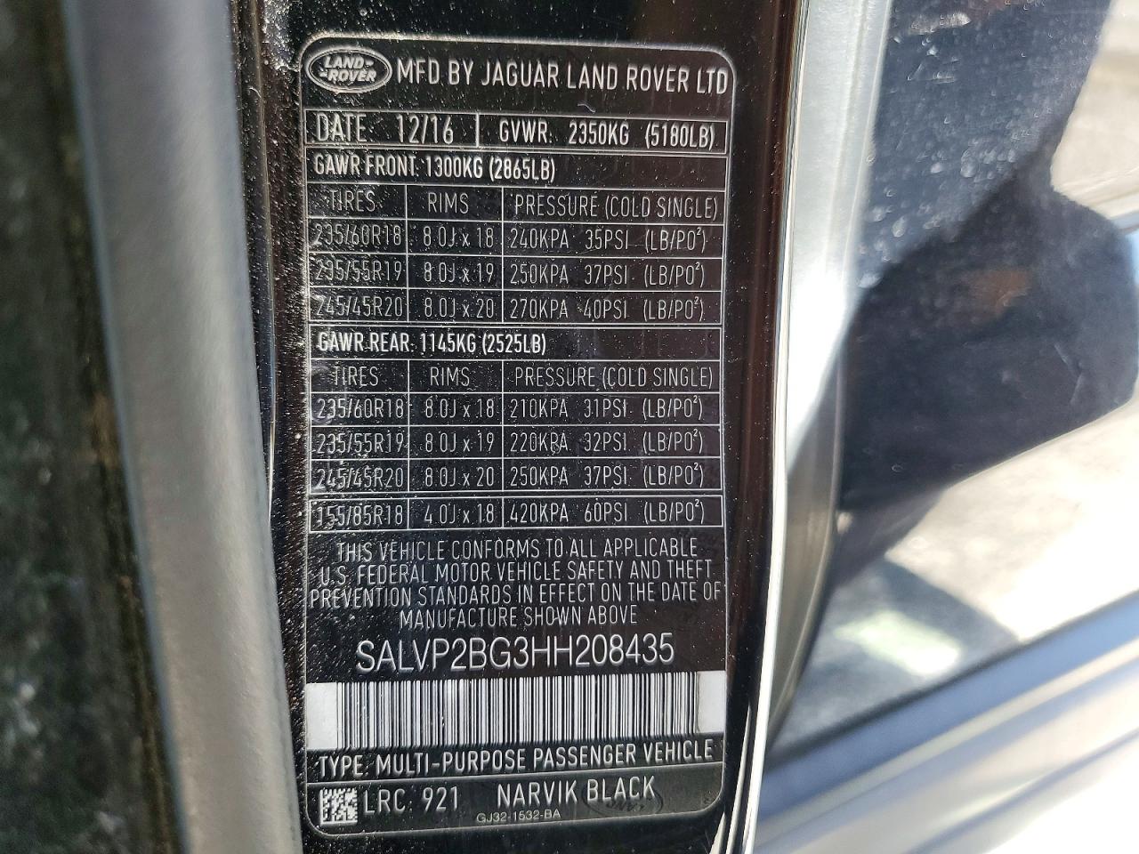 Land Rover Range Rover Se