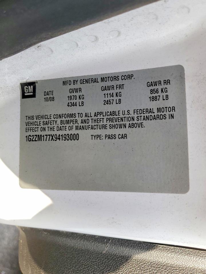 Pontiac G6 Gxp