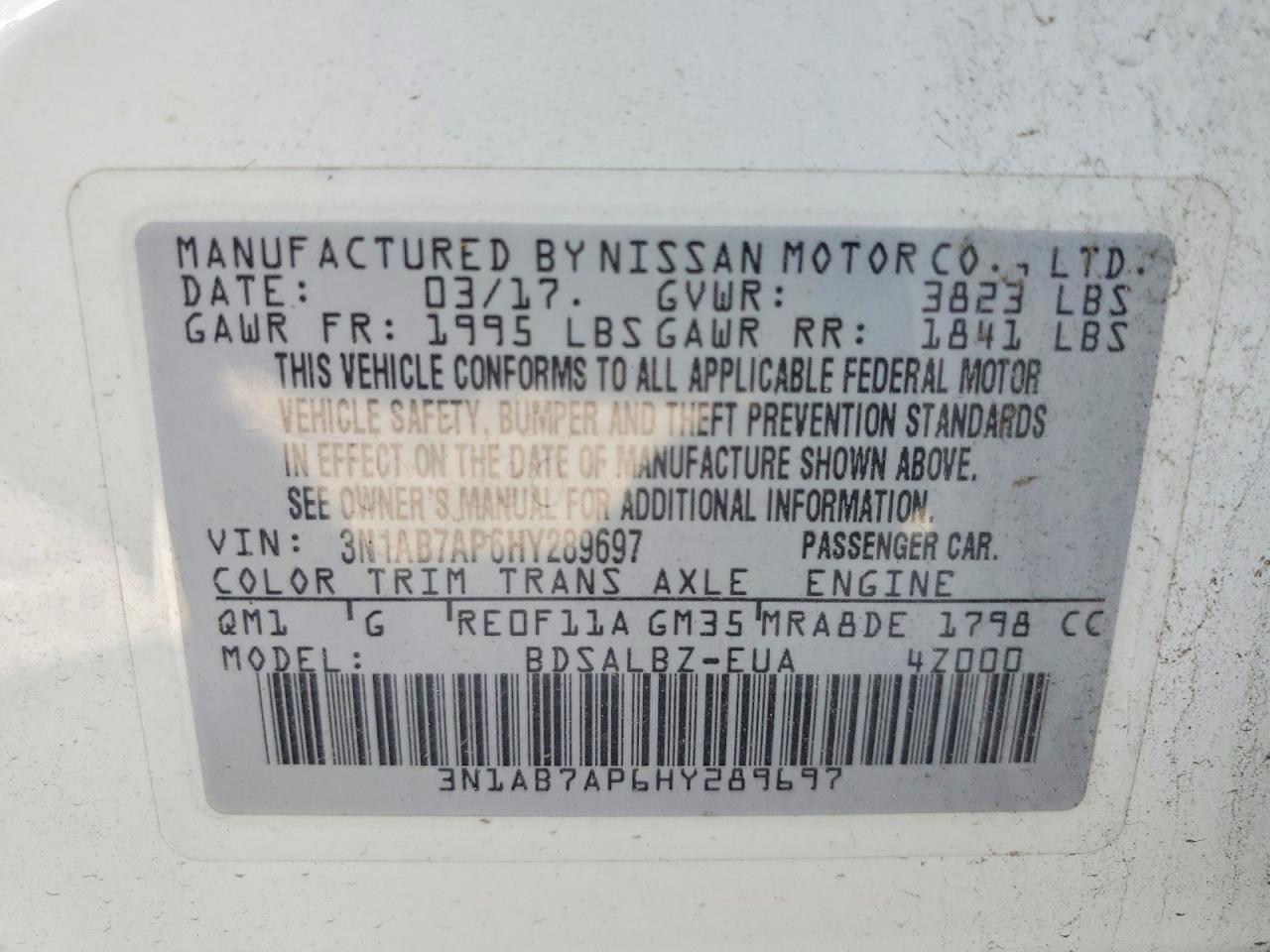 Nissan Sentra S
