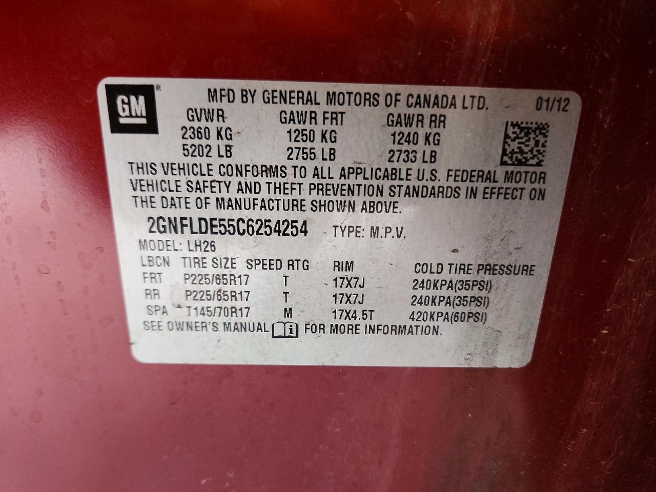 Chevrolet Equinox Lt
