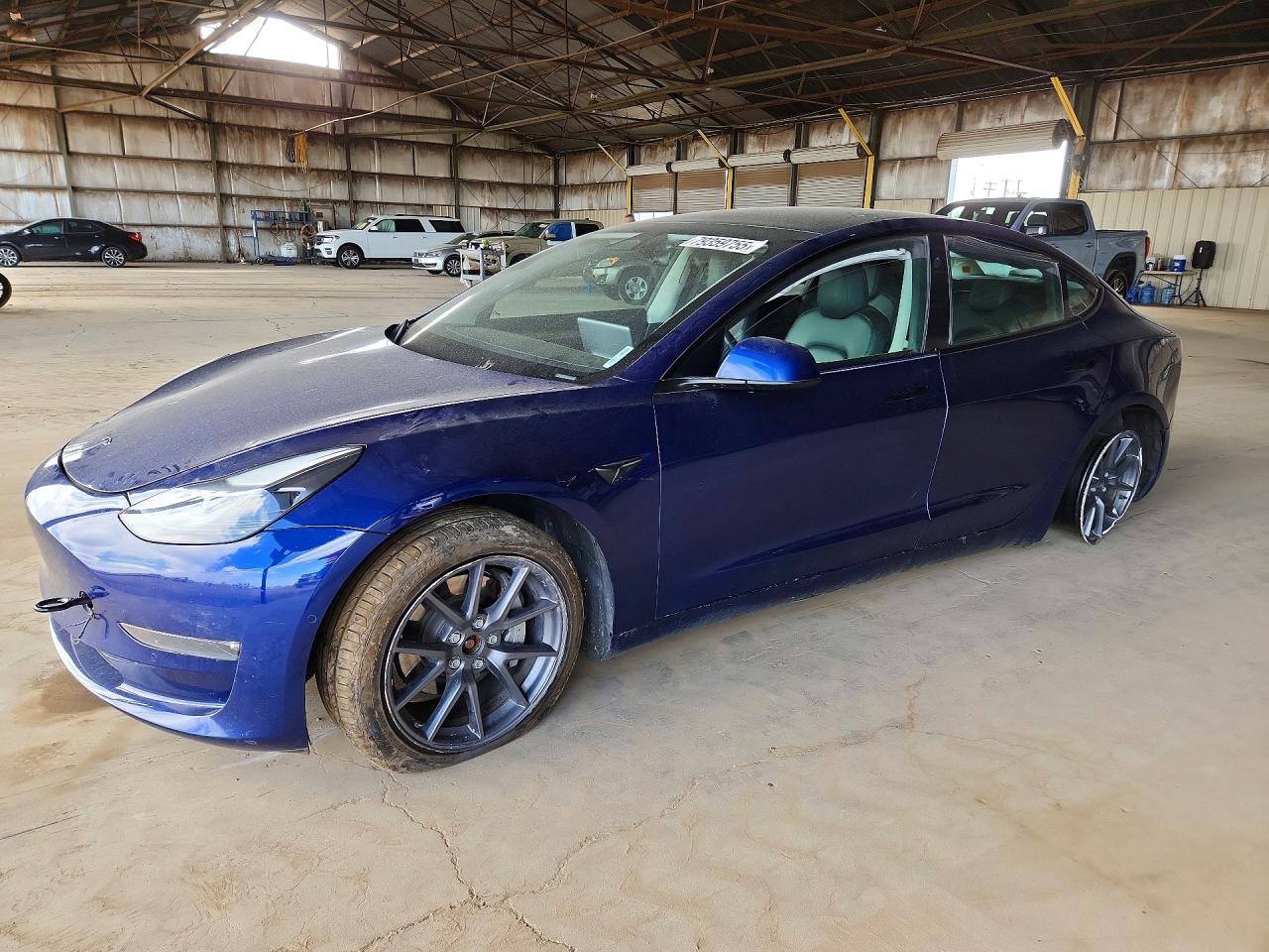 Salvage Tesla Model 3 Image