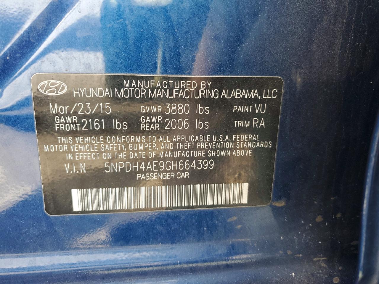 Hyundai ELANTRA Se