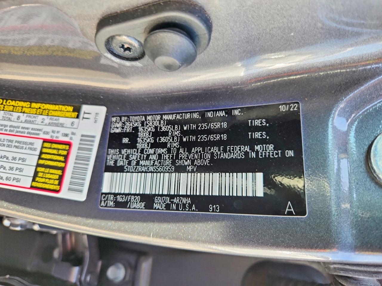 Toyota Highlander Le