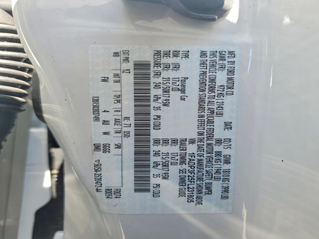 Ford Focus Se