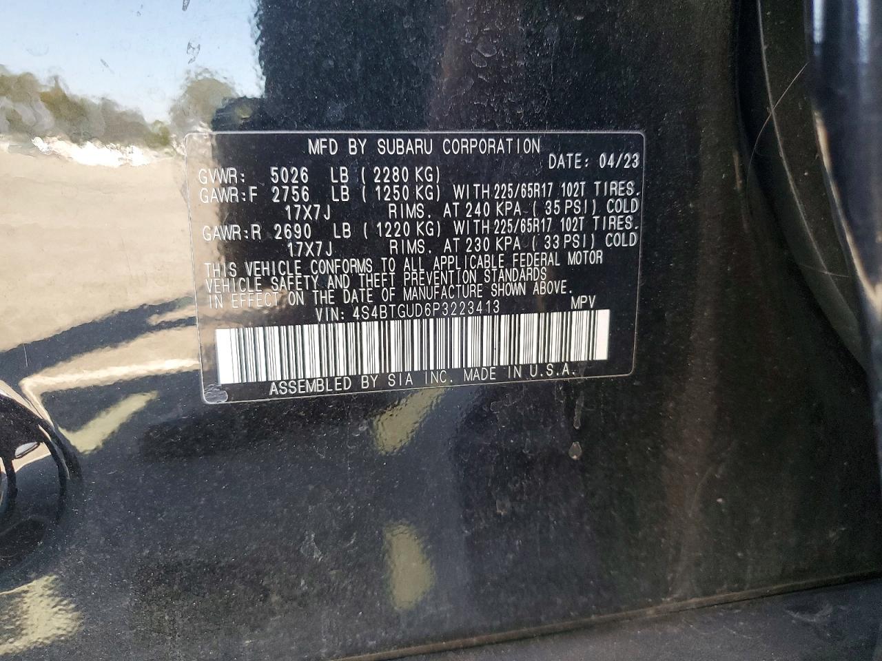 Subaru Outback Wilderness