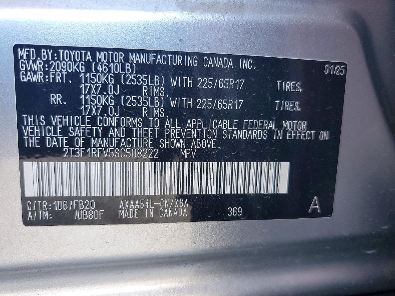 Toyota RAV4 Le