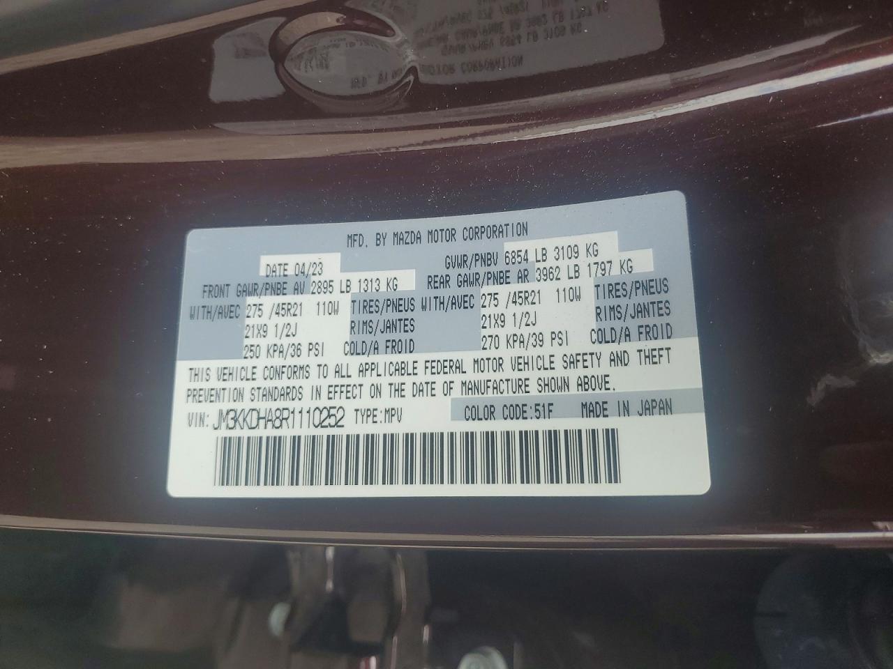 Mazda Cx Premium