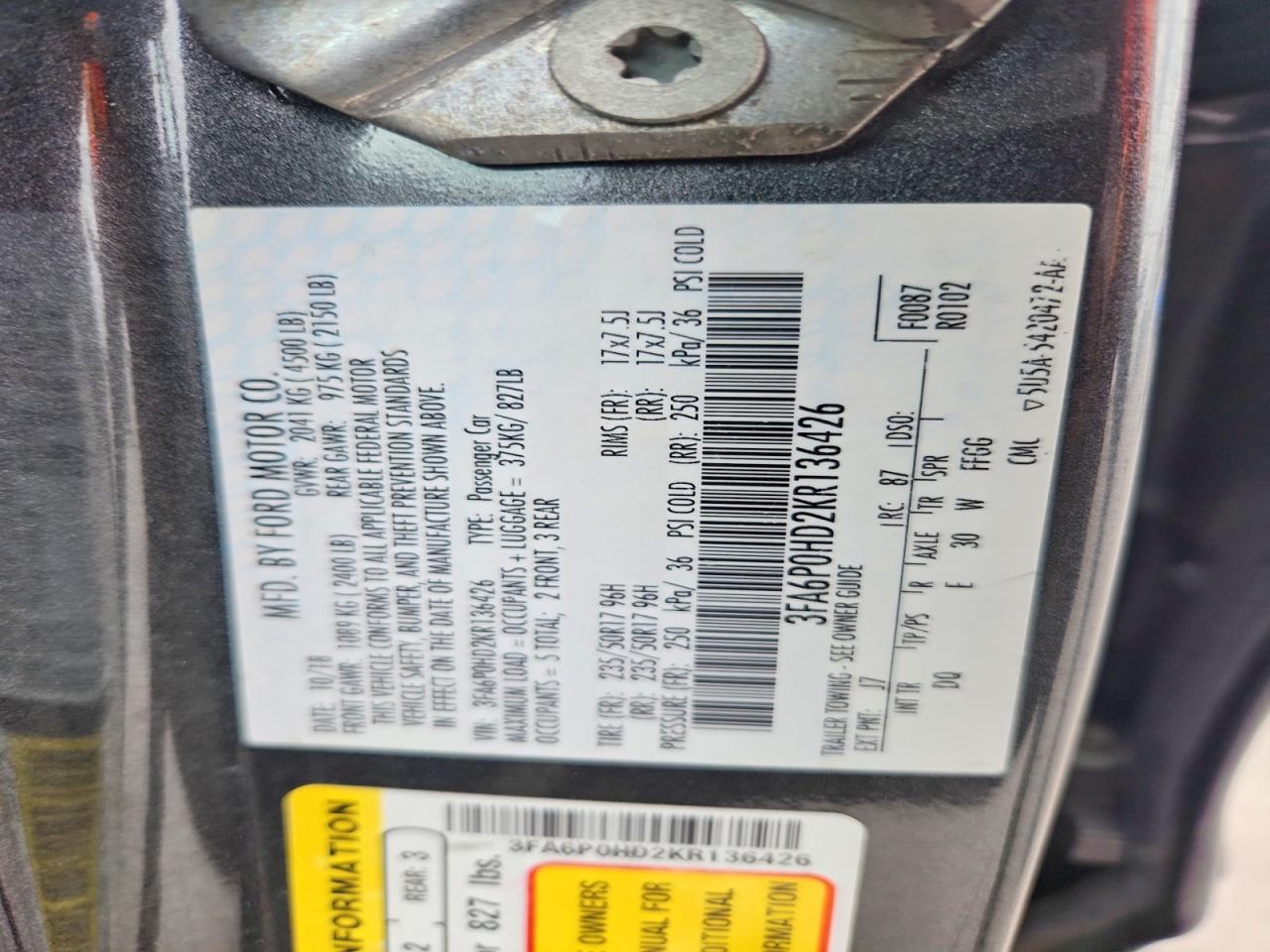Ford Fusion Se