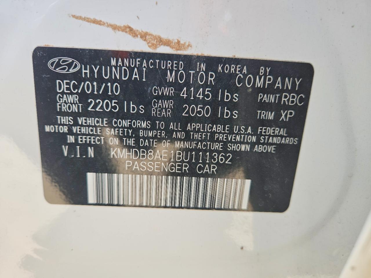 Hyundai ELANTRA Gls