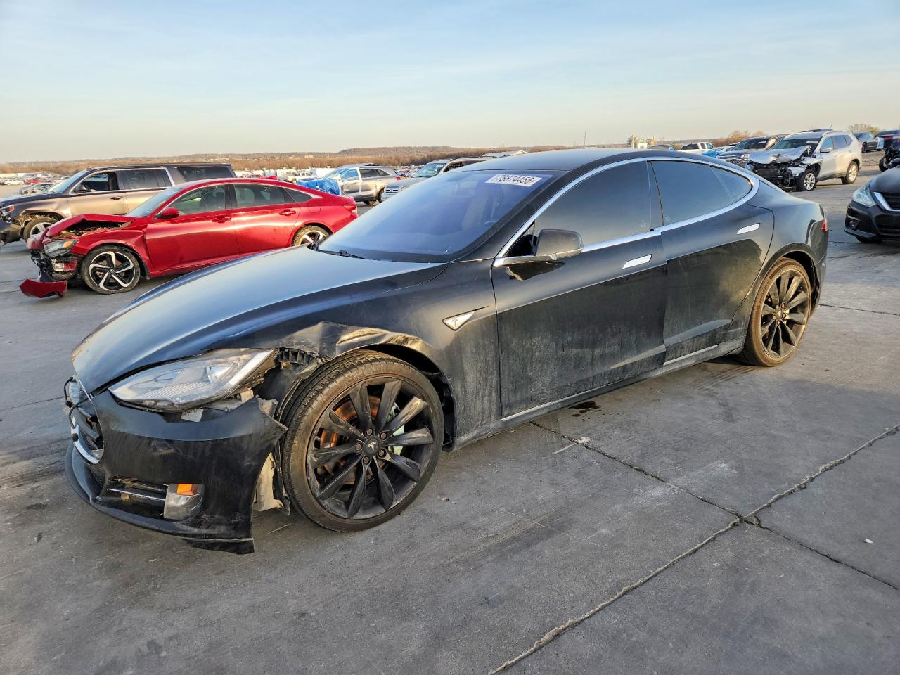 Salvage Tesla Model S Image