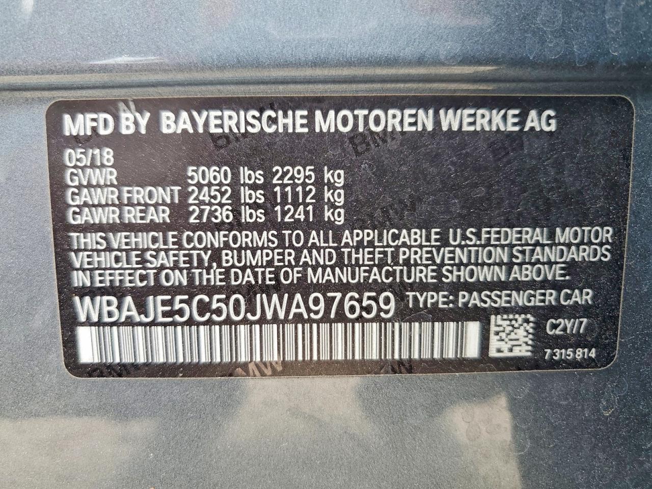 BMW 5 Series I