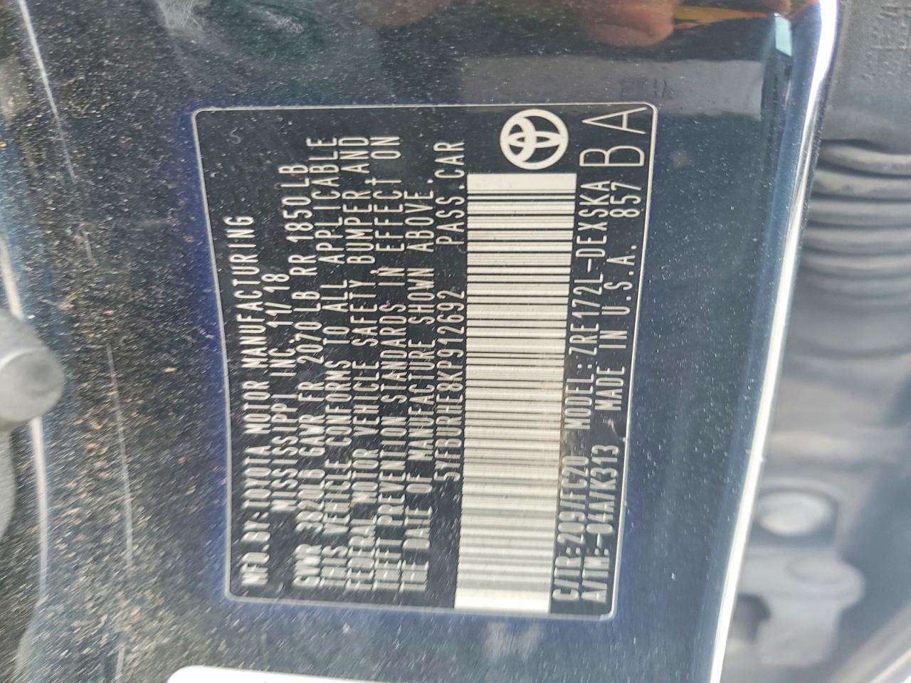 Toyota Corolla Se