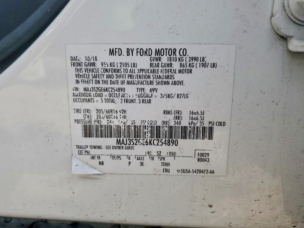 Ford EcoSport Se