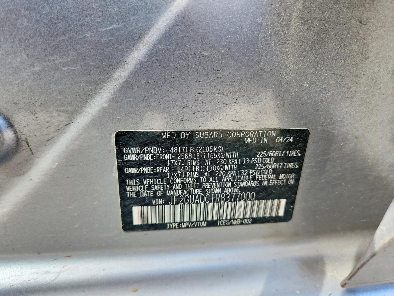 Subaru Crosstrek Premium