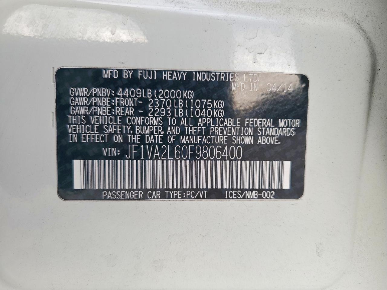 Subaru WRX Sti