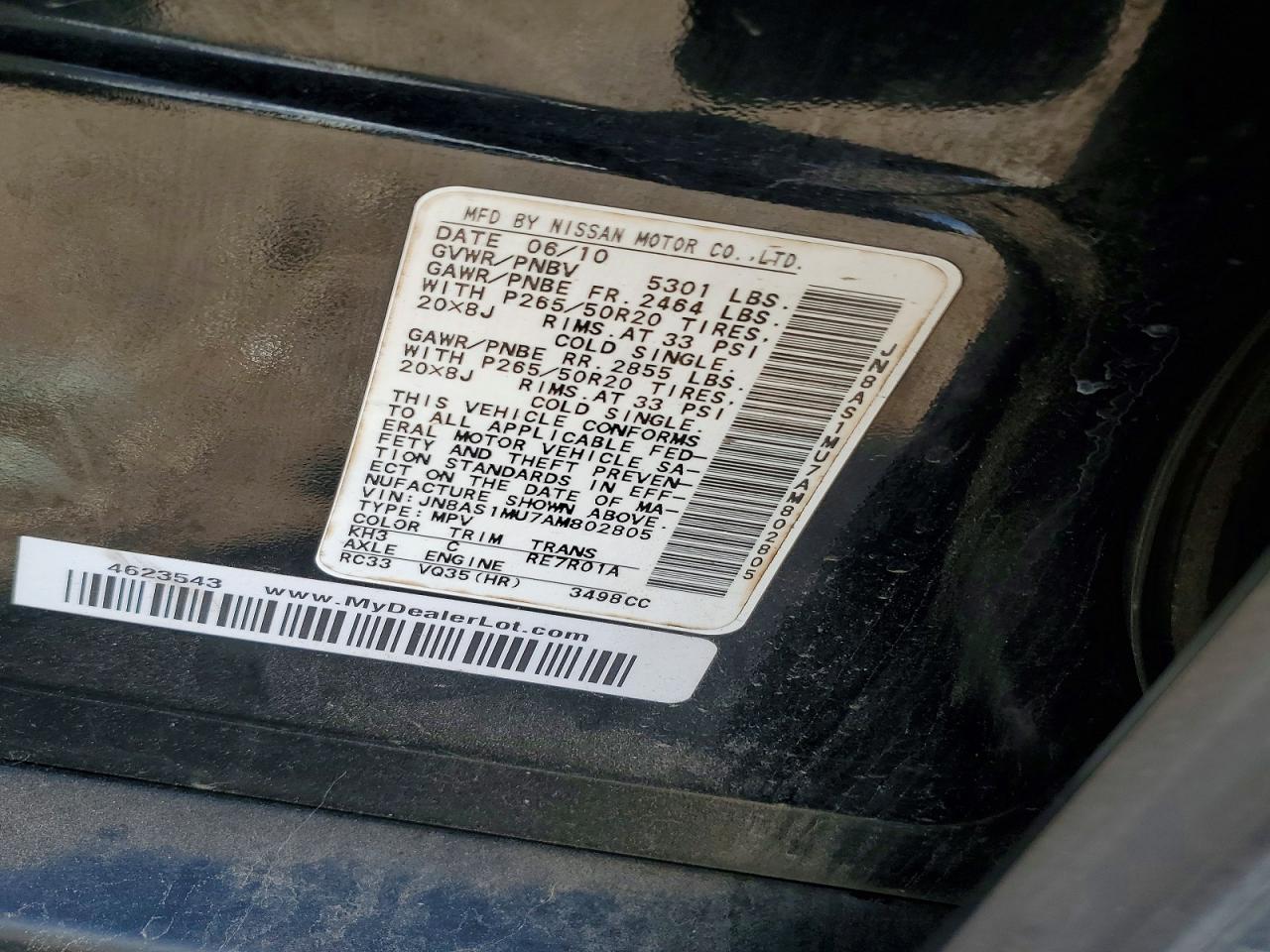 INFINITI Fx