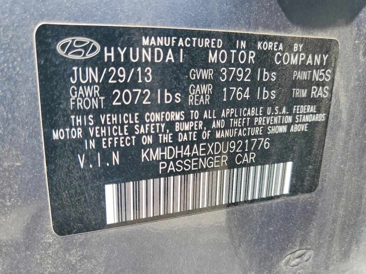 Hyundai ELANTRA Gls