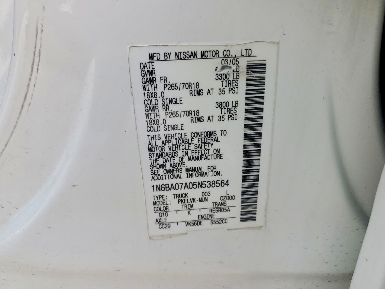 Nissan Titan Xe