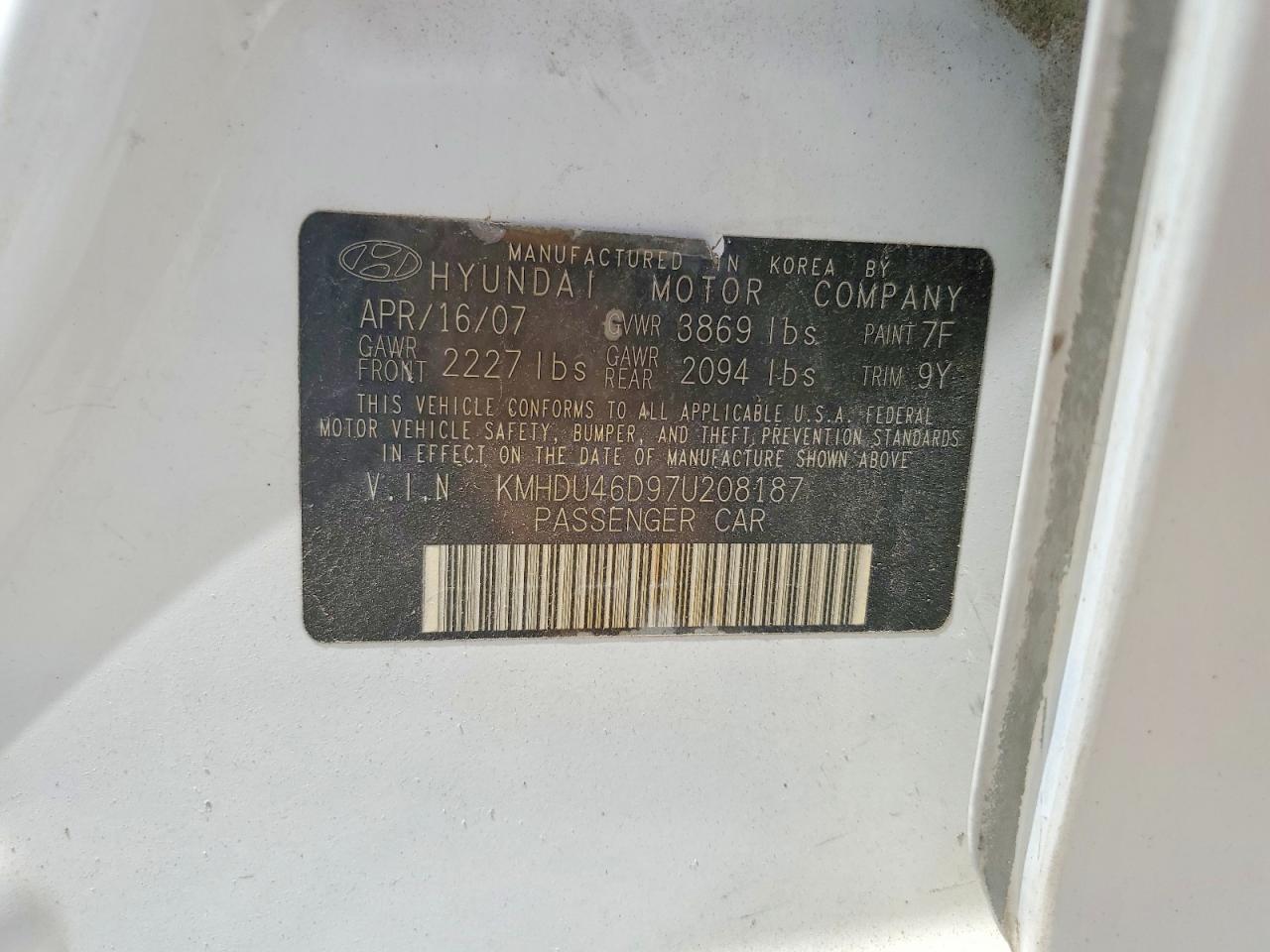Hyundai ELANTRA Gls