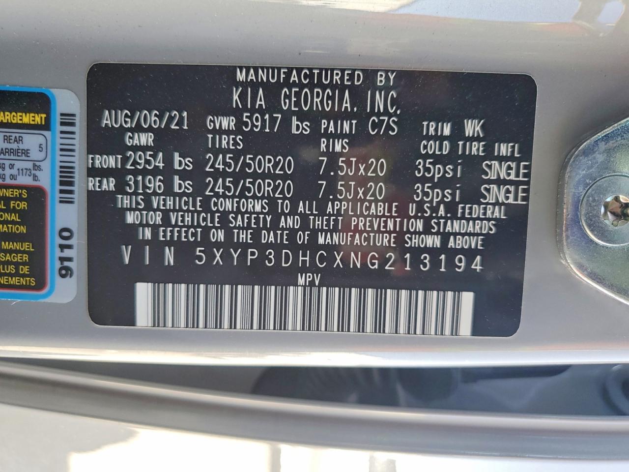Kia Telluride Ex
