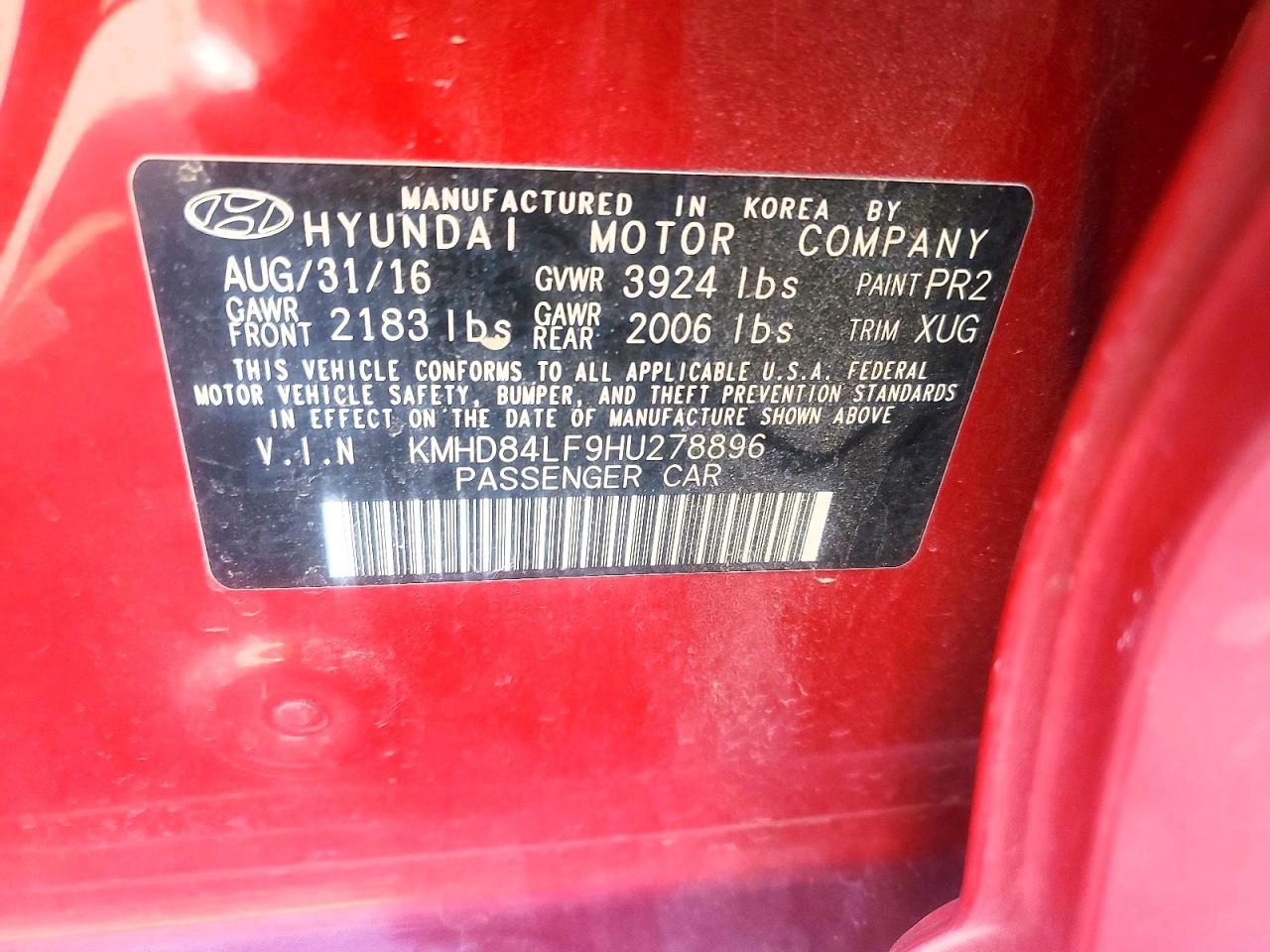 Hyundai ELANTRA Se