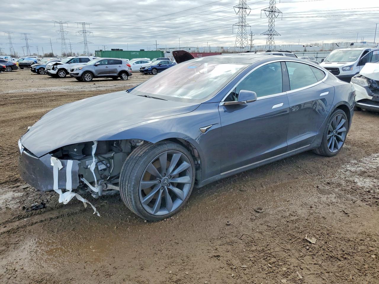 Salvage Tesla Model S Image