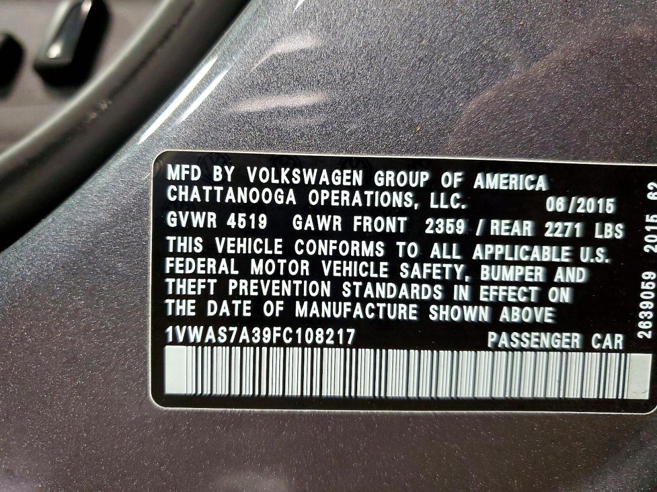 Volkswagen Passat S