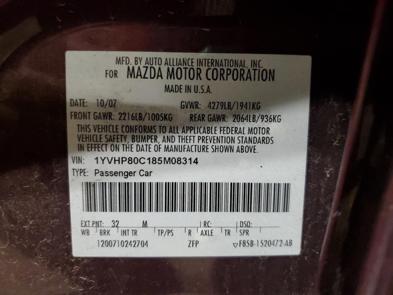 Mazda 6 I