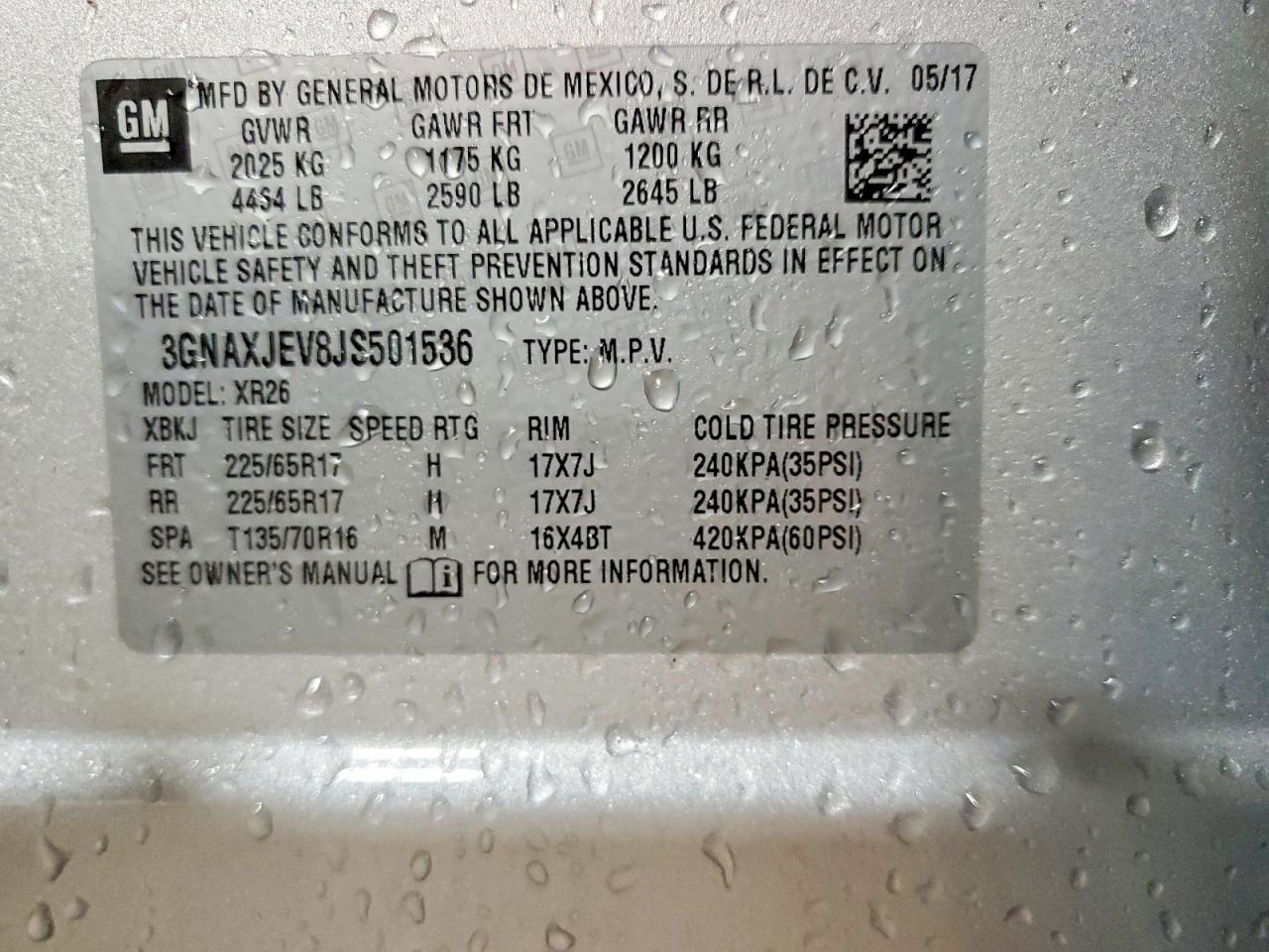 Chevrolet Equinox Lt