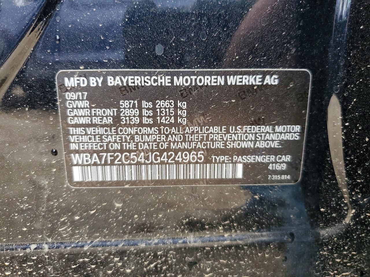BMW 7 Series Xi