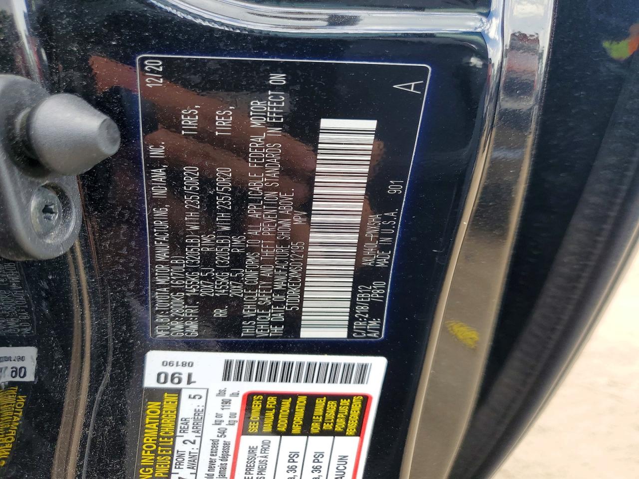 Toyota Sienna Xse