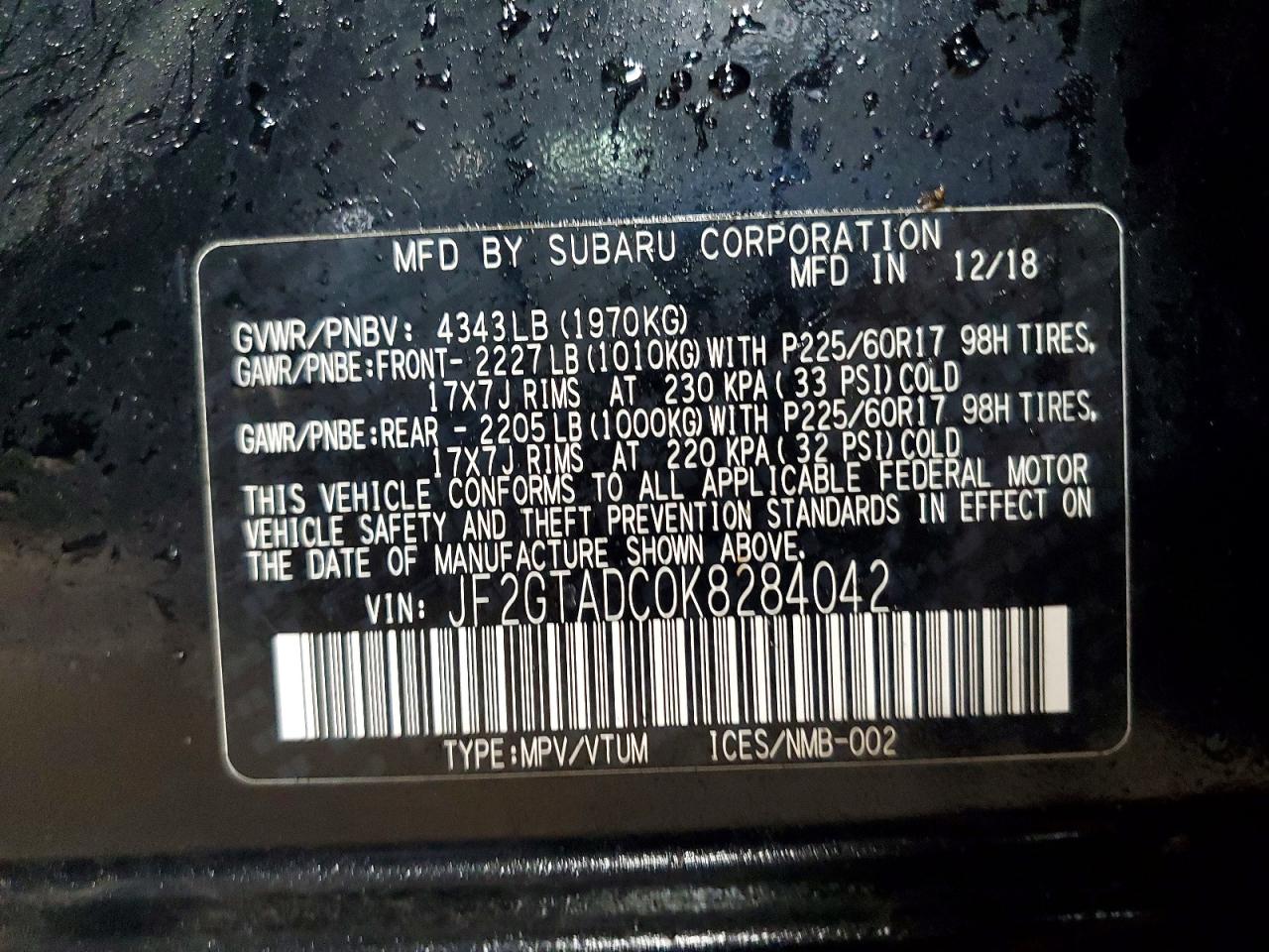 Subaru Crosstrek Premium