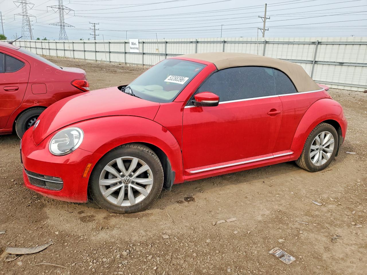 Salvage Volkswagen Beetle Image